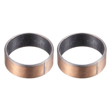 

Uxcell 24mm x 27mm x 10mm Sleeve (Plain) Bearings Wrapped Oilless Bushings 2 Pack