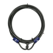 Brinks 3/8" x 15' Flexweave Open Loop Cable Lock for Bike Security