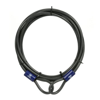Brinks 3/8" x 15' Flexweave Open Loop Cable Lock for Bike Security