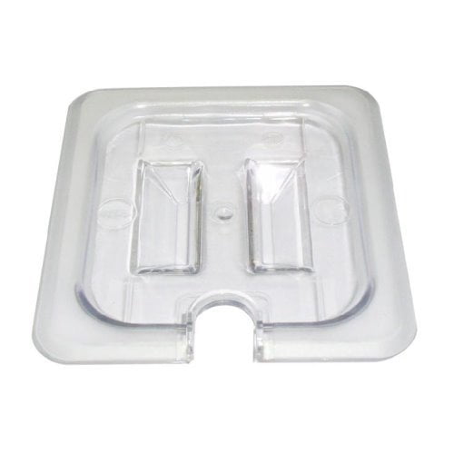 Omcan Products Polycarbonate 1/3 Cover for Food Pan, Slotted, Each (80024)