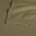 thumbnail image 5 of Superior Metro Chevron All-Season Cotton Blanket, Twin, Sage, 5 of 6