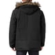 thumbnail image 3 of Abrigo de invierno cálido para hombres INSPIRE CHIC, forrado de felpa, grueso, con capucha, chaqueta L negra, 3 of 6