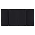 thumbnail image 2 of Damazy Queen Bed in Black Velvet, 2 of 5