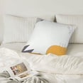 thumbnail image 6 of LNWH Decorative Pillow Covers, Boho Modern Design Square Sofa Decorative Knit Pillow Case, 26"x26", 6 of 8