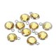 thumbnail image 1 of Cristal Natal Unique Bargains piedra dije Noviembre Colgante Gota cuentas Amarillo Paquete de 10, 1 of 6