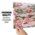 thumbnail image 4 of Kittens Cats Pink Flowers Butteflies Pattern Premium Roll Gift Wrap Wrapping Paper, 4 of 7