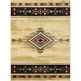 thumbnail image 5 of 4003 Cream 2 ft. 7 in. x 7 ft. 3 in. Southwest Area Rug, 5 of 5