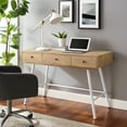 thumbnail image 2 of Linon Canby 3-Drawer Desk, White, 2 of 9