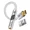 Silvar, variant on KBEAR DAC1 PRO Type C DAC Dongle Hi Res Audio Adapter 8 Core Silver Plated OCC Cable For IEM Wired Headphones