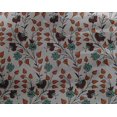 thumbnail image 4 of oneOone Georgette Viscose Fabric Leaves & Floral Block Printed Craft Fabric BTY 42 Inch Wide, 4 of 4