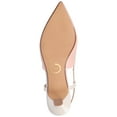 thumbnail image 6 of Journee Womens Padma Sling Back Pointed Toe Kitten Heel Pumps, Widths Available, 6 of 10