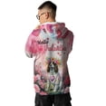 thumbnail image 5 of Hello Valentine’s Day English Springer Spaniel Flower Crown Romantic Pink Floral All Over Print 3D Hoodie Unisex Merch Hoodies Springers Dog Lover Gifts - 00031, 5 of 6