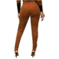 thumbnail image 4 of DYMADE Women Commuter Solid Crew Neck Long Sleeve Fashion Top And Drawstring Pants Set, 4 of 6