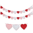 thumbnail image 3 of KatchOn, Red Felt Heart Garland - 8.2 Feet No DIY | Heart Decorations, Valentines Day Decorations | Love Garland, Engagement Party Decorations | Love Decorations, Romantic Decorations Special Night, 3 of 7