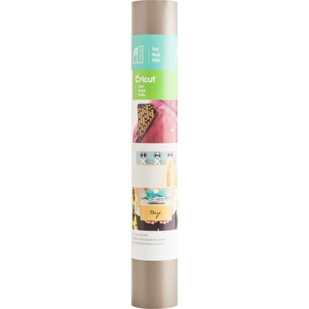 Cricut Basic Vinyl, Platinum - 12"x48"