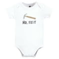 thumbnail image 5 of Hudson Baby Infant Boy Cotton Bodysuits, Daddys Helper Tools, 0-3 Months, 5 of 5