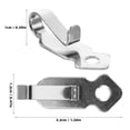 thumbnail image 2 of OULII 10Sets Screw Hooks For Outdoor Use Elegant Design For Supporting String Lights And Hanging Baskets, 2 of 8