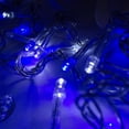 thumbnail image 2 of Serie Luz Led Azul/Blanco 300 Focos 8 Funciones 13.5 mt Transparente Navicolors  Plástico Alta Resistencia, 2 of 3