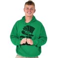thumbnail image 5 of St Patricks Day Irish Leprechaun Hoodie Sweatshirt Women Men Brisco Brands S, 5 of 6