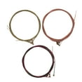 thumbnail image 2 of Miangastore 3pcs Acoustic Guitar Steel Brass String Steel Wire Guitar String Guitar Music Instruments Parts Accessories (Yellow Red and Colorful), 2 of 8