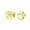 Gold-Tone, variant on Bling Jewelry Womens BFF Animal Lover Pet Dog Cat Paw Print Stud Earrings Sterling Silver