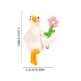 thumbnail image 3 of Cute White Duck Car Dashboard Ornament Resin Figurine Auto Center Console Screen Decor, Adorable Vehicle Interior Desktop Display Decoration, 3 of 8