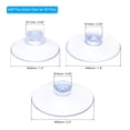 thumbnail image 2 of Uxcell 1.2/1.8/2.2 Inch PVC Suction Cups Sucker Pads Without Hooks for Home Kitchen Hanging, Clear 60 Pack, 2 of 5