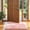 Pink, variant on ONUZZLY Solid-Color Grey Polyester Fluffy Shag Bedroom Area Rug, 3' x 5', Non-Slip Backing