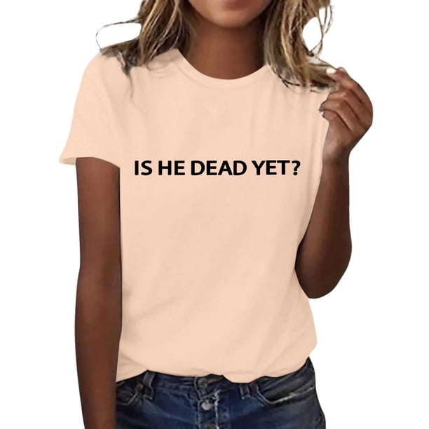 Camisetas para mujer Camiseta gráfica Camiseta de manga corta para verano