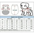 thumbnail image 7 of Clearance Pet Autumn Winter Skiing Costume Sleeveless Cotton Padded Vest With Durable Chest Strap Harness 2 In 1, 7 of 7