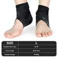 thumbnail image 2 of 1 par de tobilleras para deportes, tobillera profesional con cordones, tobilleras, protector de tobillo, tobillera activa, tendinitis de Aquiles, dispositivo de protección para hombres y mujeres Namotu CZYD-HQ124, 2 of 7