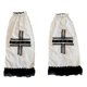 thumbnail image 1 of Calcetines góticos cruzados para mujer, calentadores de piernas con mangas, cubierta para pies, calcetines holgados hasta el muslo para otoño e invierno, 1 of 5