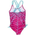 thumbnail image 4 of Marvel Spider-Verse Ghost-Spider Toddler Girls One-Piece Bathing Suit Pink 4T, 4 of 5