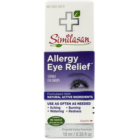 Similasan Allergy Eye Relief Sterile Eye Drops, 0.33 fl