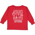 thumbnail image 3 of Inktastic 2026 Chinese New Year Horse Boys or Girls Long Sleeve Toddler T-Shirt, 3 of 5