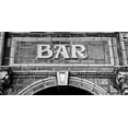 thumbnail image 2 of Fossey, George 24x14 White Modern Wood Framed Museum Art Print Titled - BAR IN BLACK AND WHITE, 2 of 4