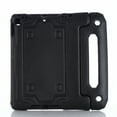 thumbnail image 3 of Allytech iPad 6th 5th Gen Case with Build in Screen Protector, EVA Silicone Kids Friendly Shockproof Handle Stand Bumper Drop Resistance Tablet Case for Apple iPad 9.7" 2018/2017, Black, 3 of 9
