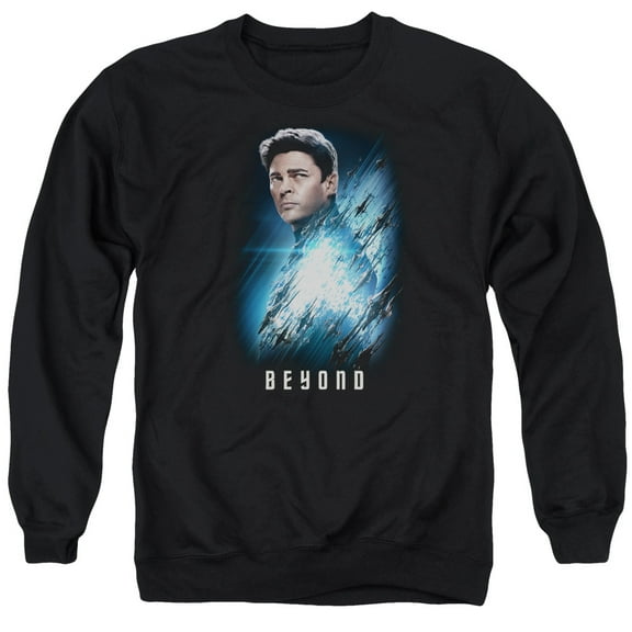 Star Trek Beyond Bones Poster Adult Crewneck Sweatshirt Black