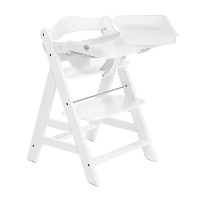 hauck Alpha High Chair Tray Table Compatible with Alpha+ and Beta+, White 