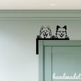 thumbnail image 3 of Handmadetneonsign American Eskimo Door Corner Sign, Dog Pet Metal Door Topper, House Wall Decor 63932, 3 of 3