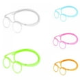 thumbnail image 2 of Funny  Straw Glasses, Reusable Fun Loop Drinking Straw Eye Glasses, Novelty Eyeglasses Straw for Kids Party Annual Meeting Parties Birthday, 2 of 8