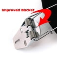 thumbnail image 4 of Mistaha Metallic Chrome Plated Car Hat Holder, Compatible with Helmets/Baseball Caps/Cowboy Hats, 4 of 7
