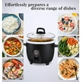thumbnail image 3 of Elite Cuisine 10 Cup Rice Cooker with Stainless Steel Pot, 3 of 6