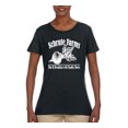 thumbnail image 2 of Wild Bobby, Farms Bed and Breakfast The Office, Pop Culture, Women Graphic Tees, Black, Small, 2 of 3