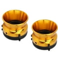 thumbnail image 2 of Adaptadores De Concentrador NAB, Dispositivo De Carga Universal, Estructura Fuerte, Pulido Dorado, 1 Par, Abridor De 10 Pulgadas Para Altavoz, 2 of 8