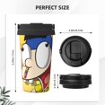 thumbnail image 4 of Saiise Sml Jeffy Print Travel Coffee Mug 16oz,Insulated Coffee Mug to Go,Reusable Coffee Travel Mug with Seal Lid,Vacuum Stainless Steel Coffee Cups for Hot/Ice Coffee Tea, 4 of 8