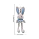 thumbnail image 3 of Adorno colgante de conejito de Pascua, llavero de conejo, figura decorativa, juguete de poliéster, 3 of 6