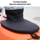 thumbnail image 3 of Kayak falda spray escotilla protector cubierta a prueba de polvo faldas de tono de aerosol accesorios deportivos accesorios remar canoa kayak de kayak Inevent OD020761-00B, 3 of 7
