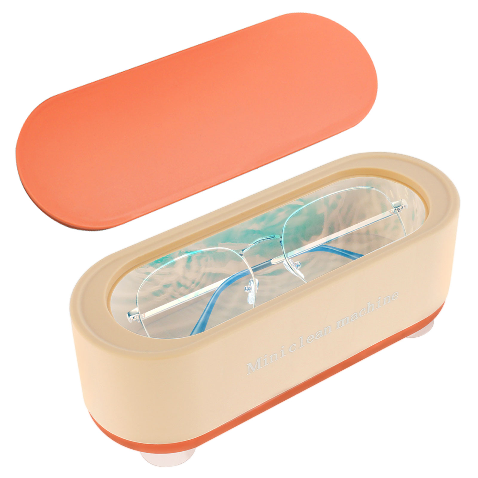 Jytue Ultrasonic Cleaner Jewelry Cleaner with 300ml Stainless Steel