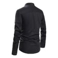 thumbnail image 4 of Camisa Cuello Mao Manta Hombre Casual Slim Fit Manga Larga, 4 of 4